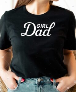 Girl Dad Embroidered TShirts