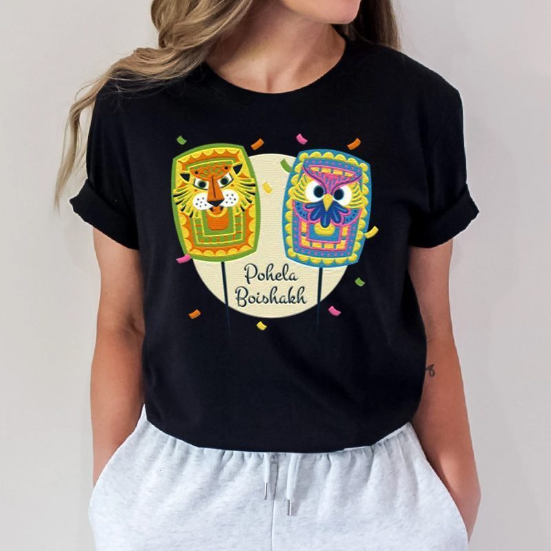 Happy And Lucky Bengali New Year t shirt