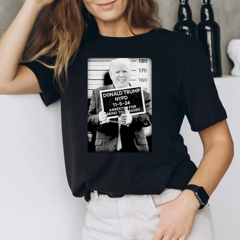 The Mugshoot Donald Trump NYPD shirt