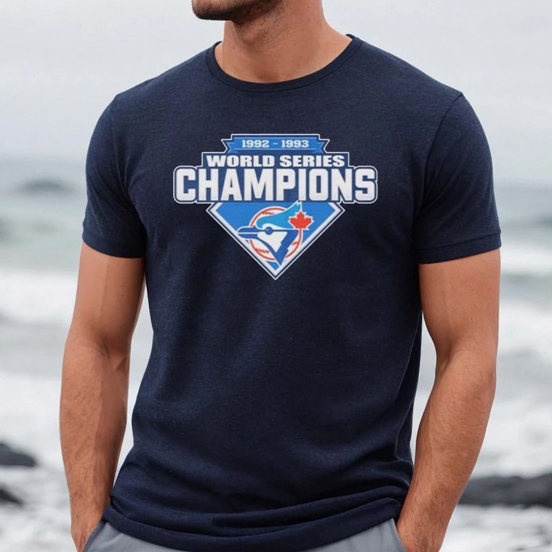 Toronto Blue Jays 1992-1993 World Series Champions Shirts