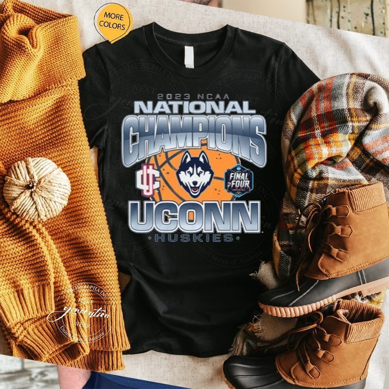 UConn Huskies 2023 NCAA Men’s Basketball National Champions Vintage T-Shirts