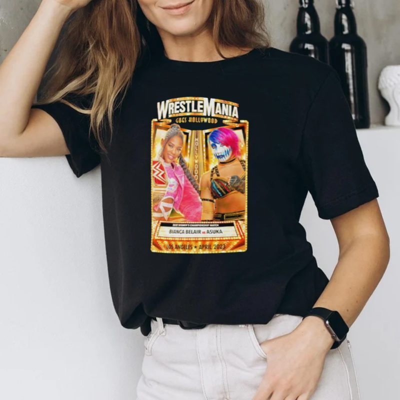 WWE WrestleMania 39 Bianca Belair vs. Asuka shirt