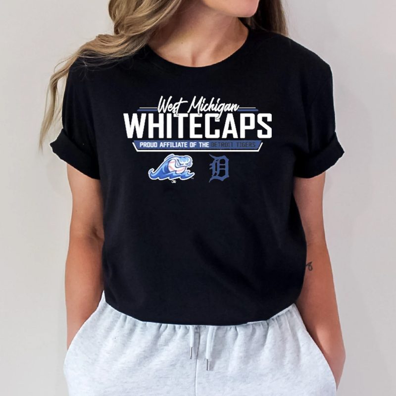 West Michigan Whitecaps Solence Affiliate Detroit Ligers TShirt