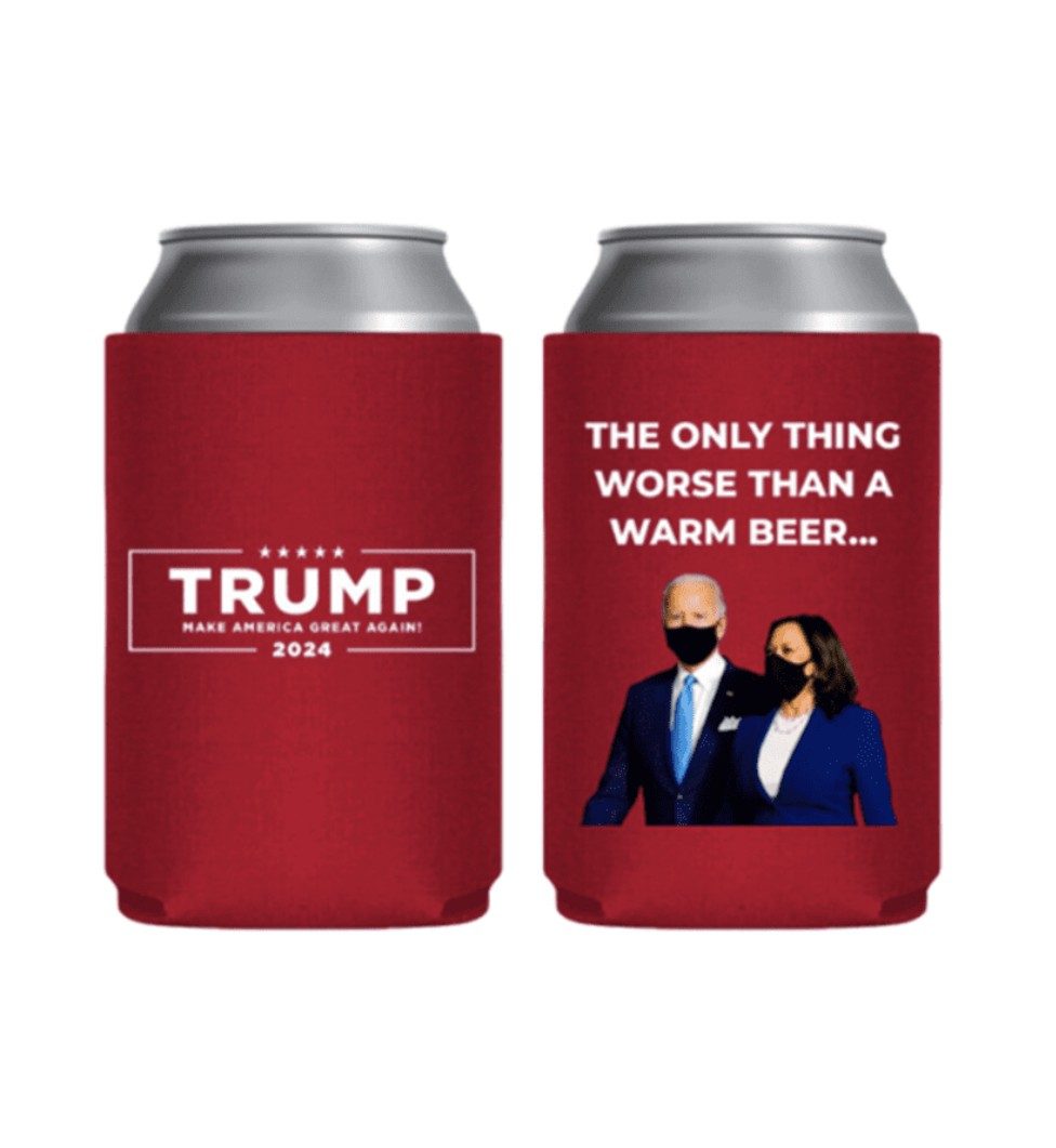 Worse Than Warm Beer Red Beverage Cooler