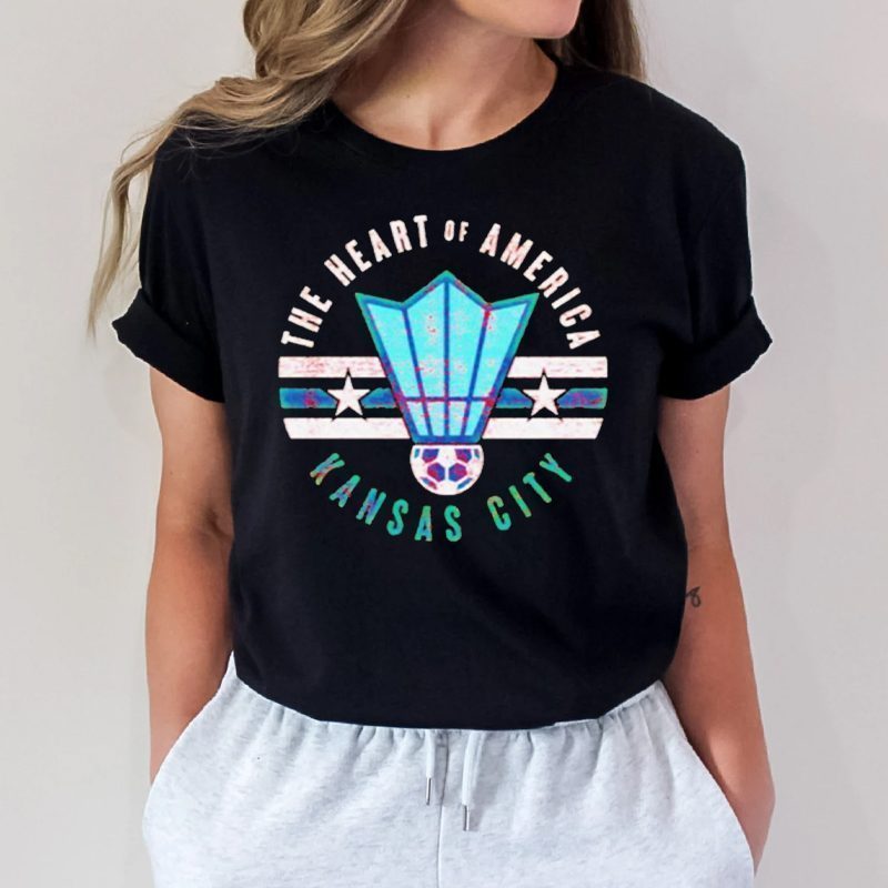 heart of America Kansas city soccer t-shirts