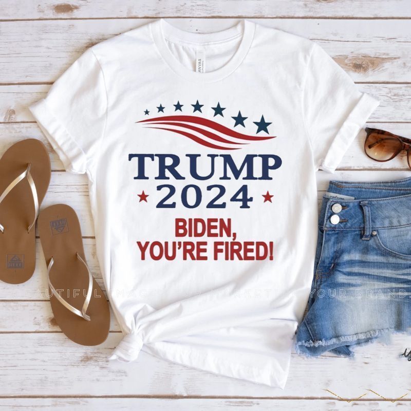 trump 2024 Biden you’re fired t-shirt