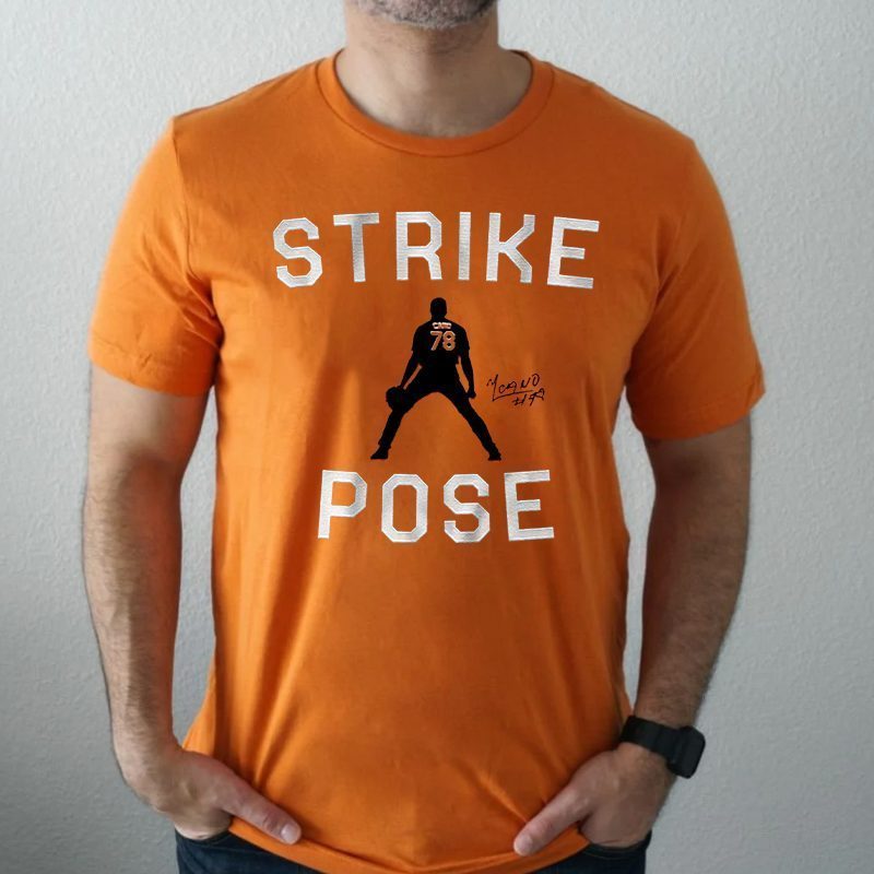 yennier cano strike the pose tshirt