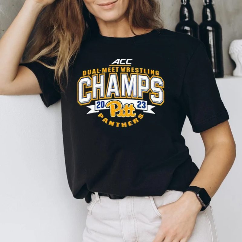 2023 ACC Pitt Dual Meet Wrestling Champs Shirts