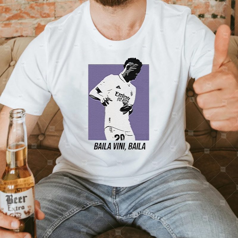 Baila Vini Baila De Vinicius Jr shirt