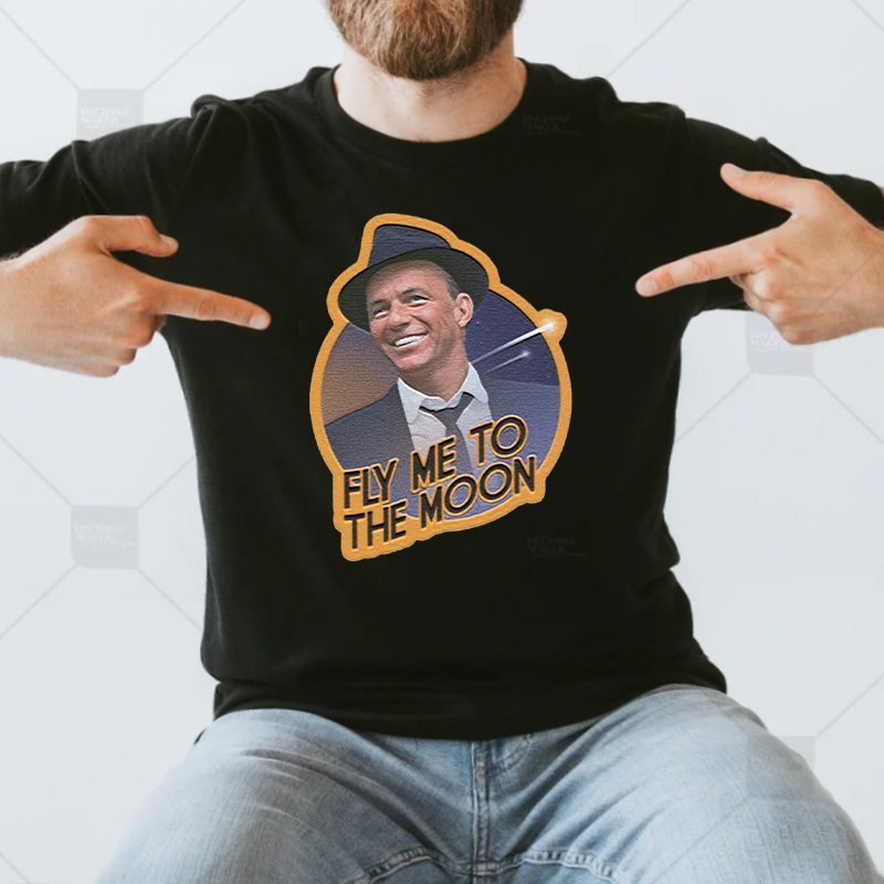 Frank Sinatra Fly Me To The Moon Vintage t shirts