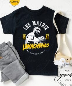 Vasyl Lomachenko Grunge Logo Shirt