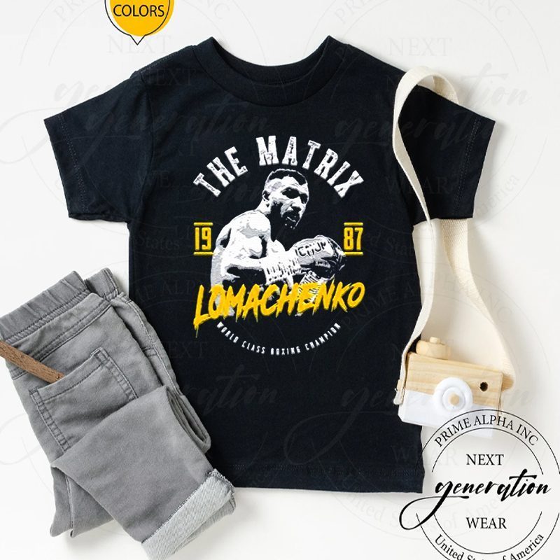 Vasyl Lomachenko Grunge Logo Shirt