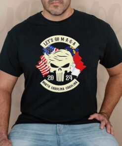trump Skull Let’s Go Maga 2023 North Carolina Chapter Shirts