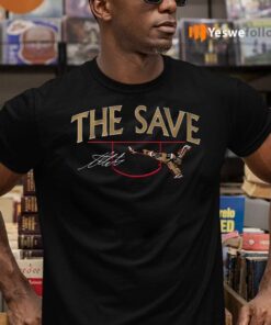 Vegas Goalie Adin Hill The Save T Shirt
