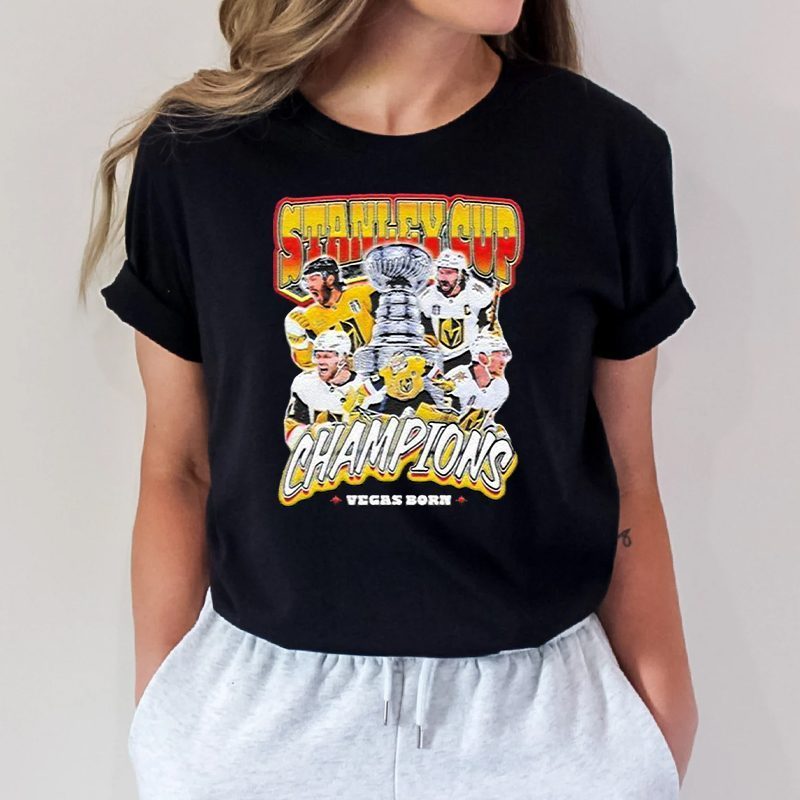 Vegas Golden Knights 2023 Stanley Cup Champions Vegas Born t shirts
