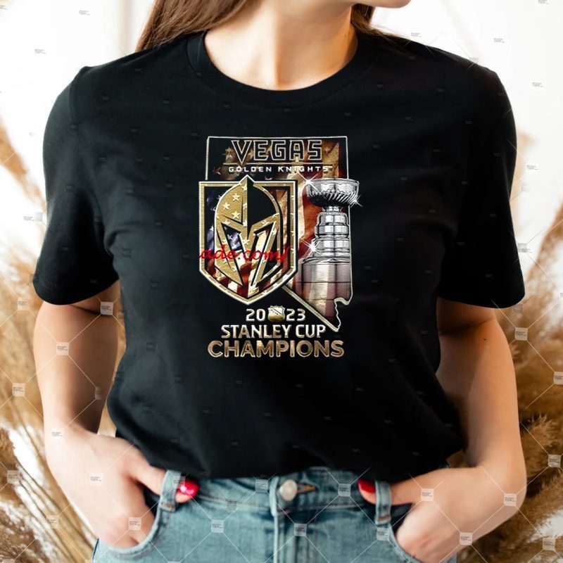 Vintage 2023 Stanley Cup Champions Golden Knights Shirt