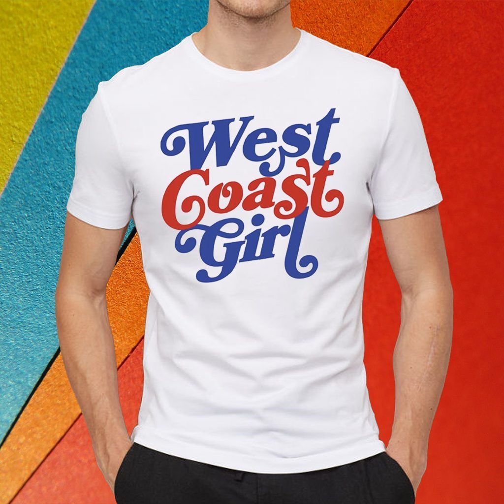 West Coast Girl Cropped Shirt - PlanBri T-Shirt