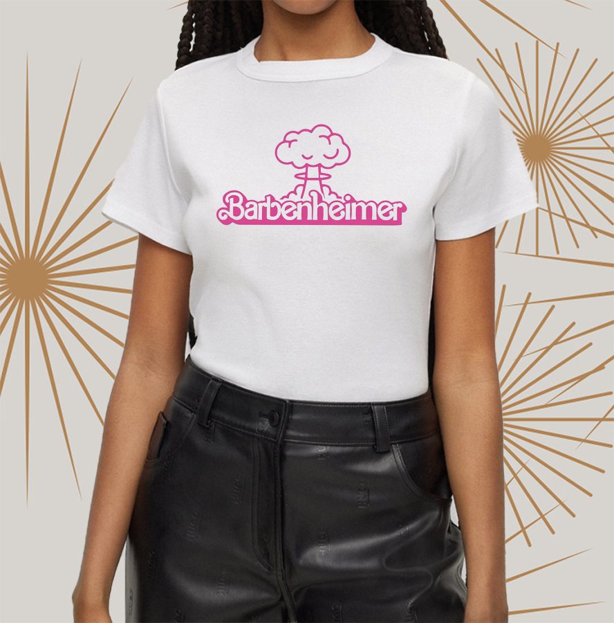 Barbenheimer Shirt, Pink T-Shirt, Barbenheimer Hoodies