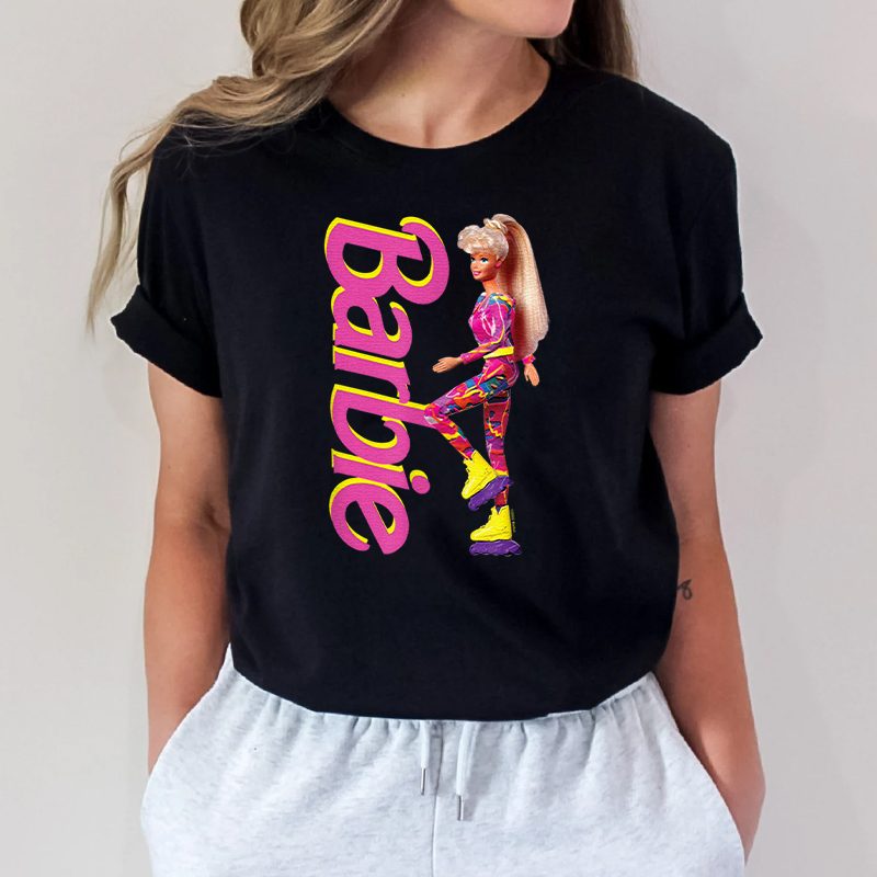 Barbie Hot Skatin’ Retro Barbie T Shirt