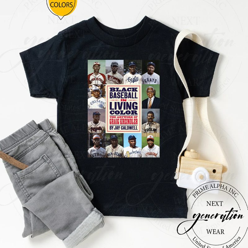 Black Baseball In Living Color The Artwork of Graig Kreindler TShirt