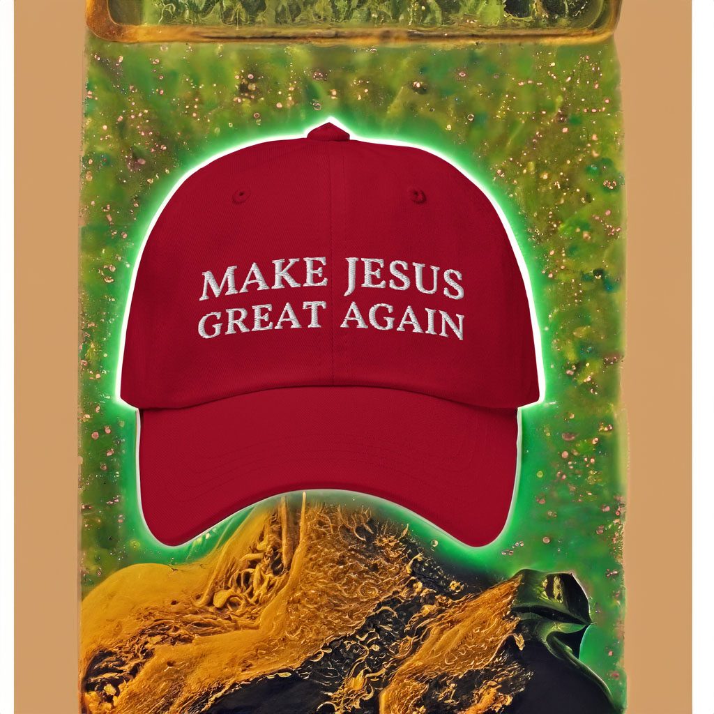 Make Jesus Great Again Dad Hats