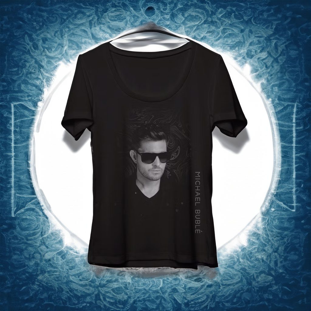 Michael Bublé Buble Shades Womens Slouchy shirt