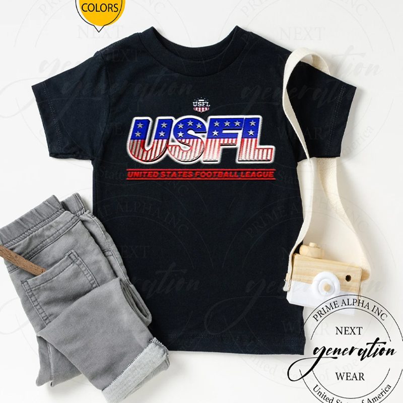 United States Football League TShirt