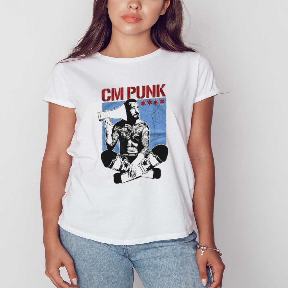 Aew Wrestling Cm Punk Shirt