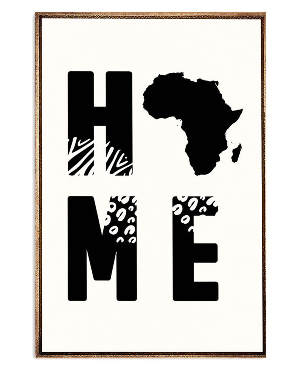 African American Afro Africa Hope Poster