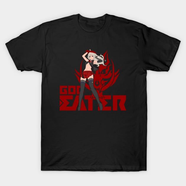 Alisa God Eater - Logo Anime T-Shirt Unisex