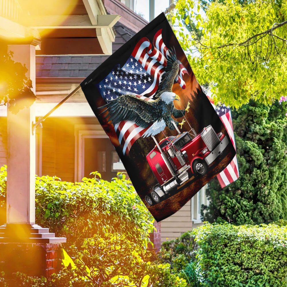 American Eagle Trucker Flag v2