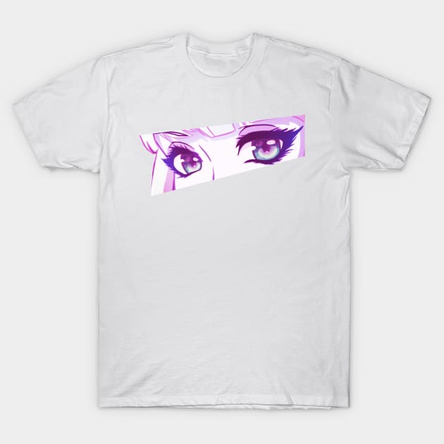 Anime Eyes (purple) T-Shirt Unisex
