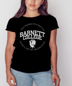 Barnett College Department Of Archaeology Indiana Jones shirt