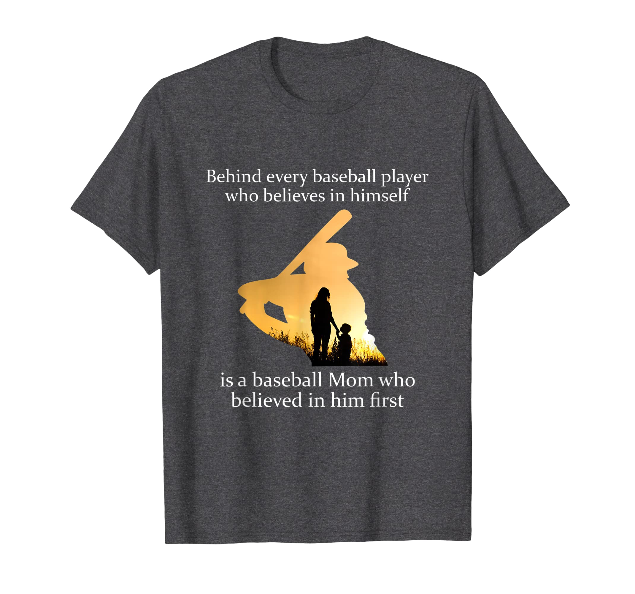 Behind Every Baseball Player Is A Mom That Believes T-Shirt news link Hoodies