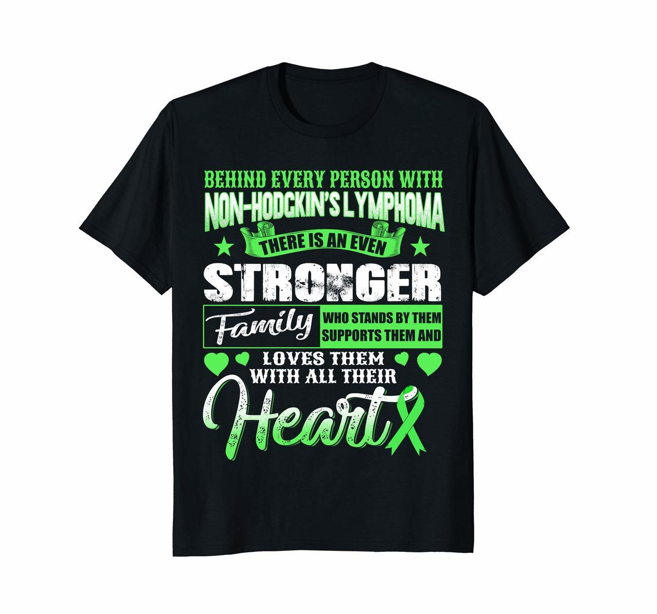 Behind Every Person With Non-Hodgkin Lymphoma Hoodies