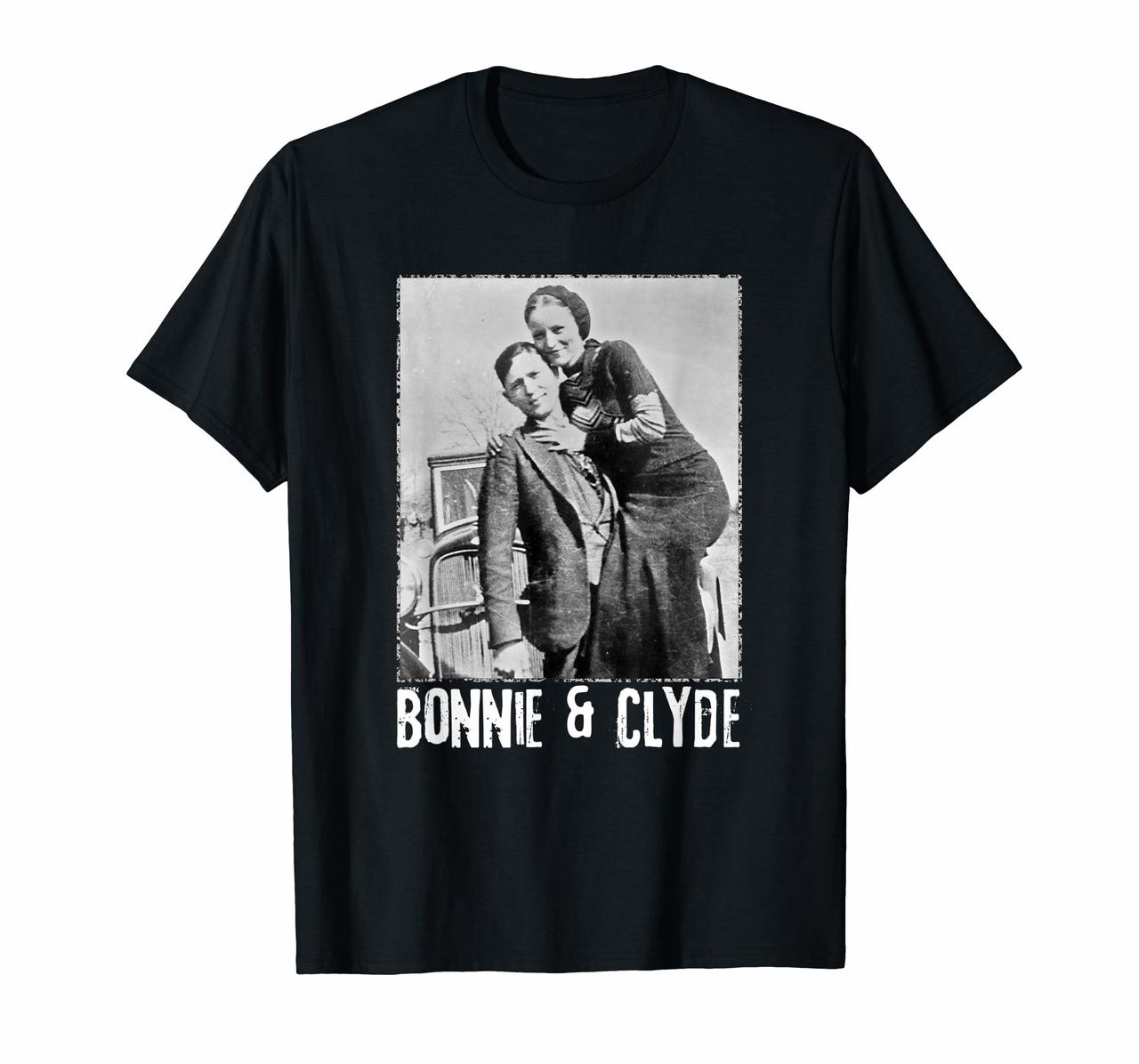 Bonnie  Clyde Matching Couple Shirts and Adult Costumes Hoodies