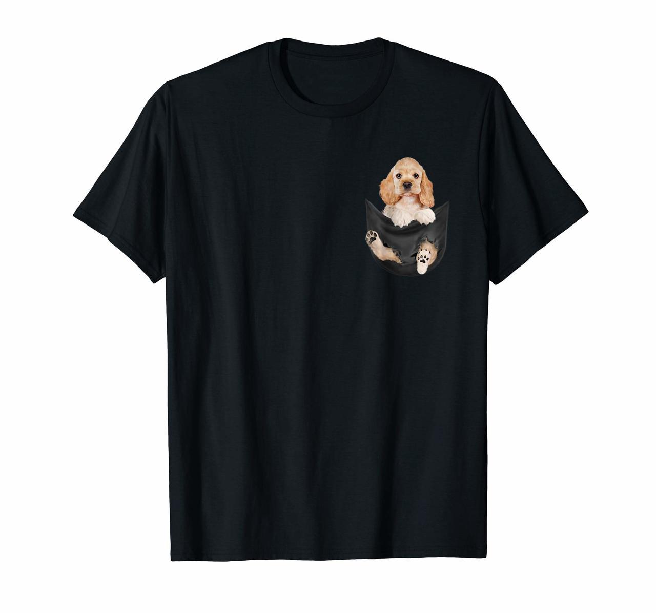 Cocker Spaniel in pocket tee shirts Hoodies