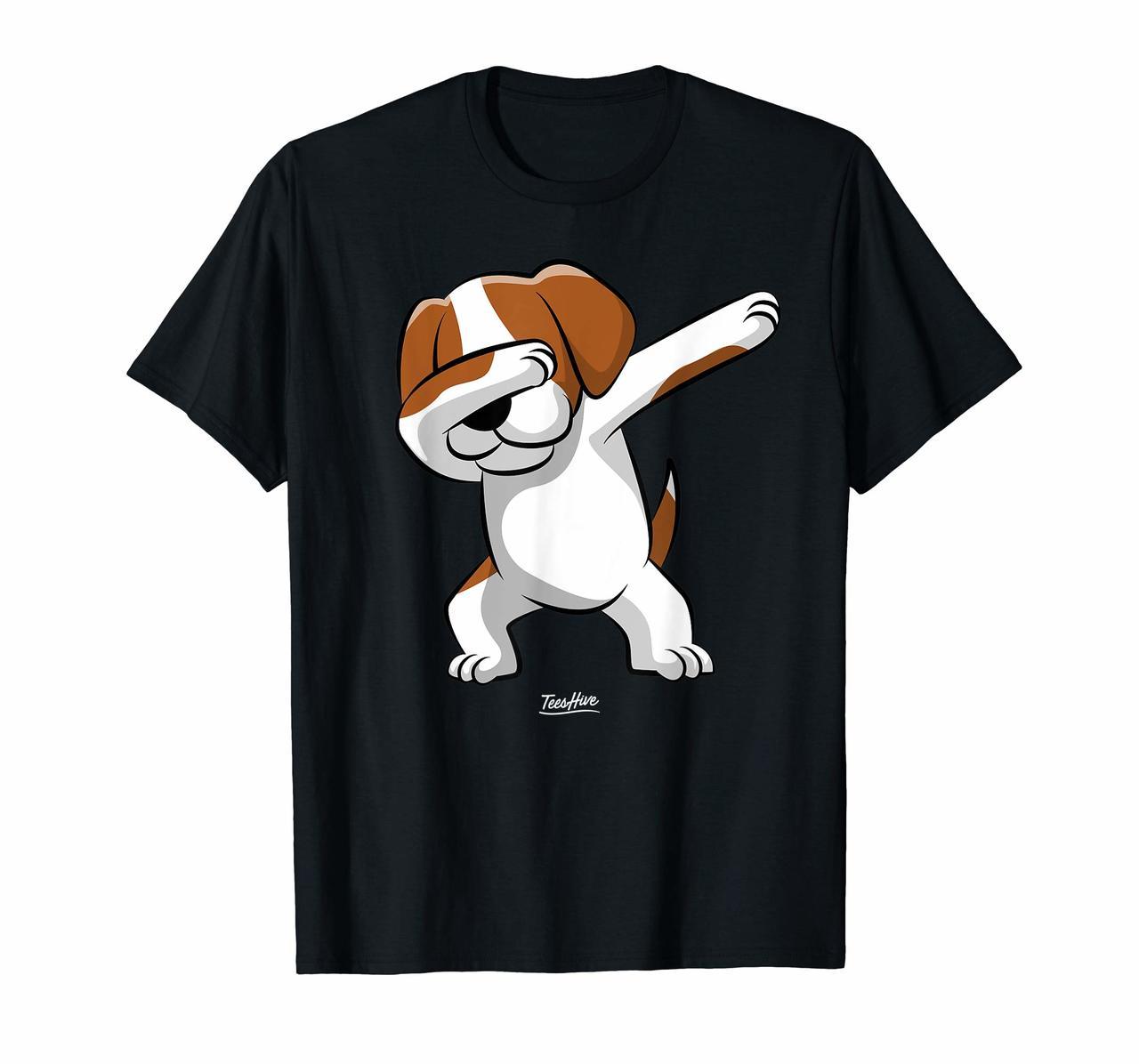 Dabbing Beagle Face Love Beagle Mom Funny Beagle Lover Shirt Hoodies
