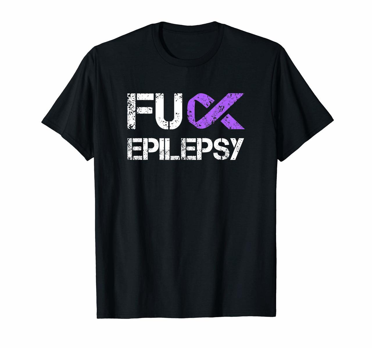Fuck Epilepsy Epilepsy Ribbon Shirt Hoodies