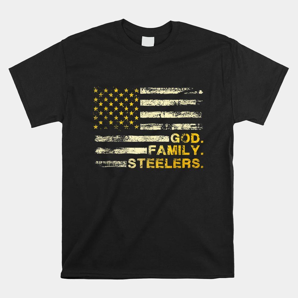 God Family Steelers Shirt