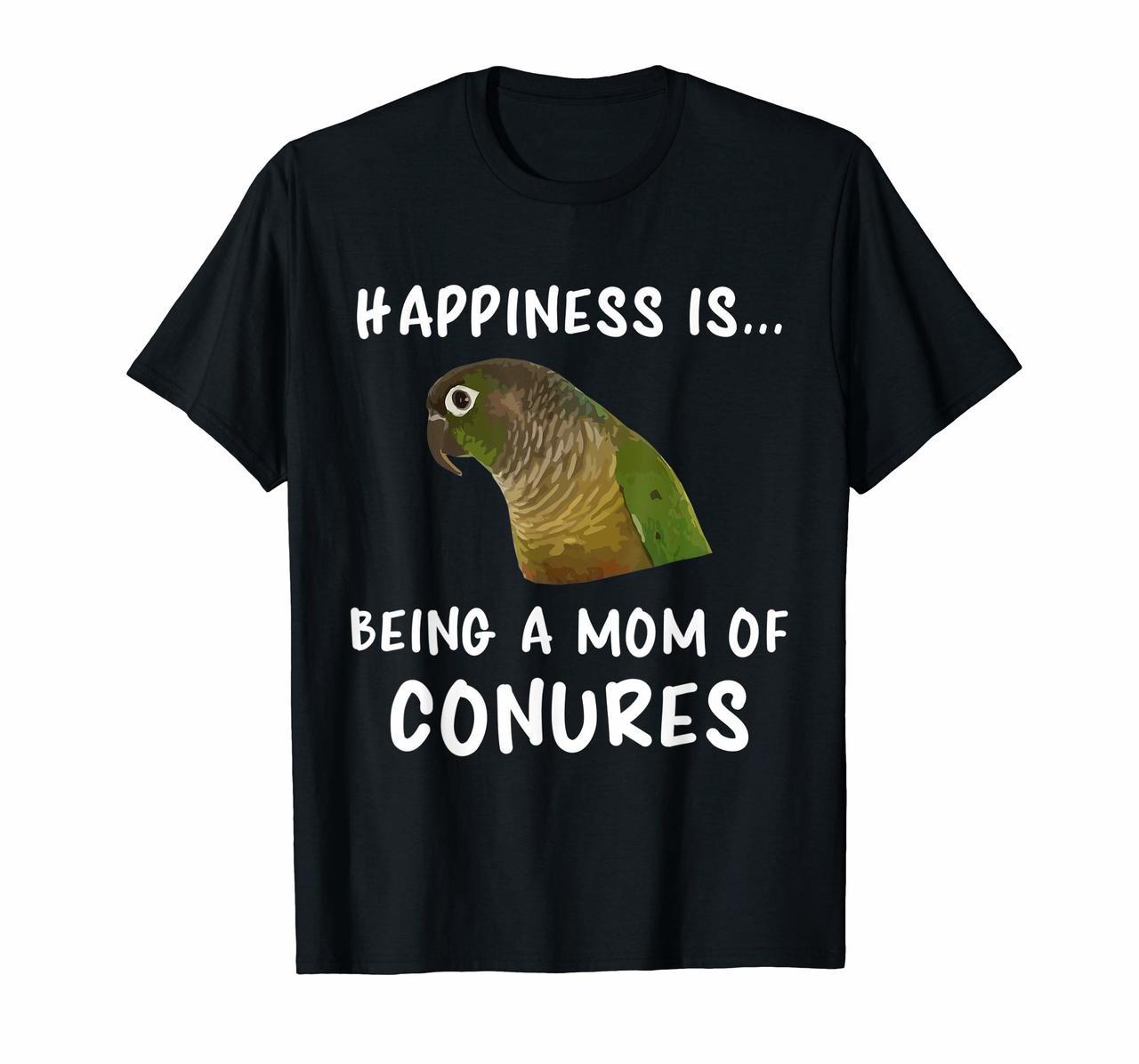 Green Cheek Conure T-Shirt Being A Mom of Conure Shirt Hoodies