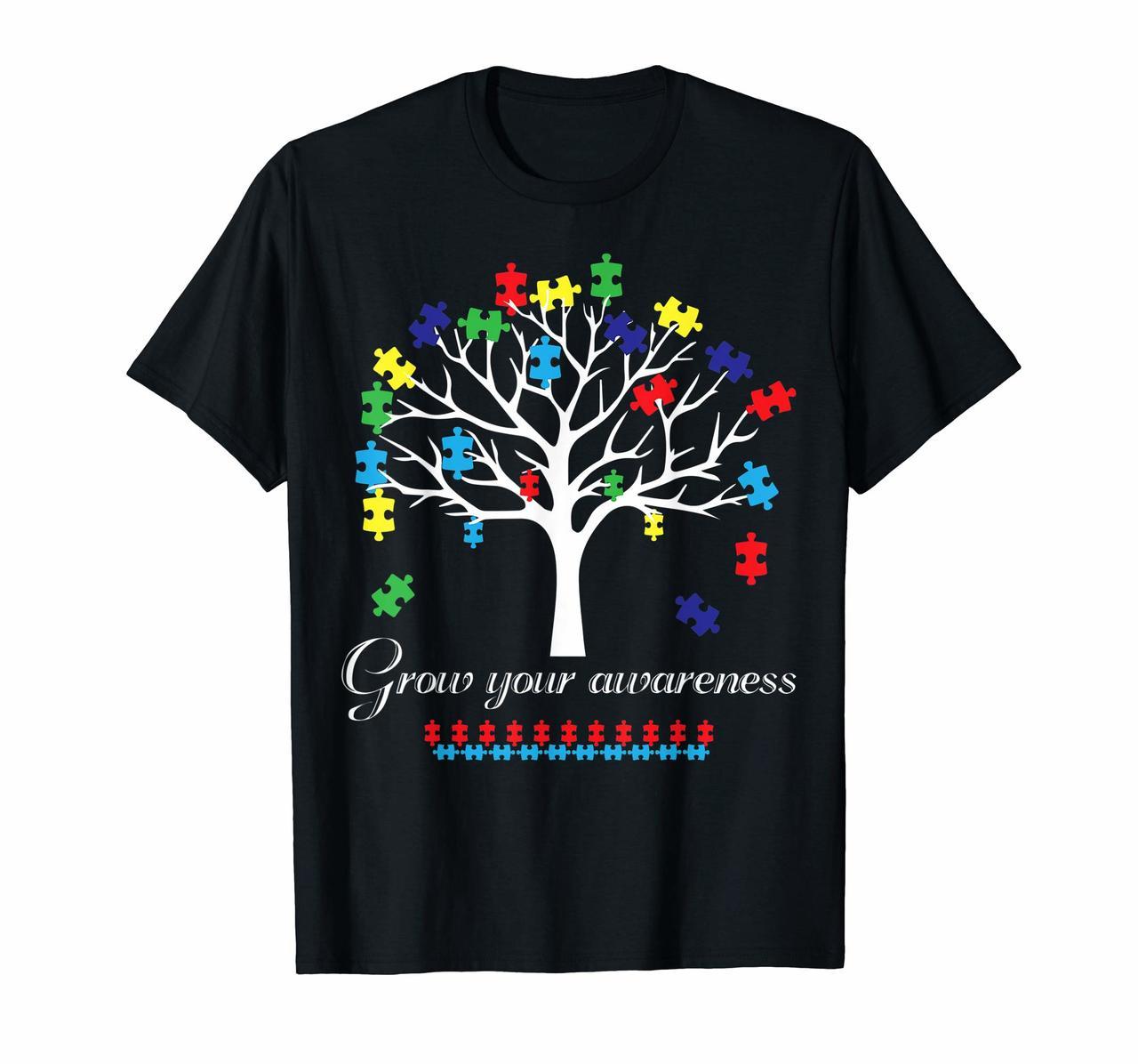 Grow Your Awareness Autism Shirts Hoodies