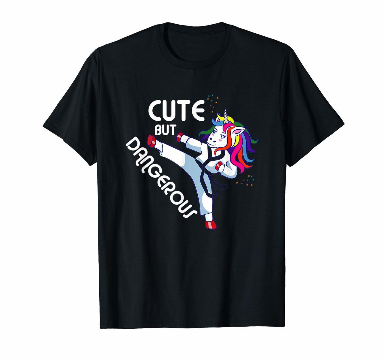 Karate Unicorn T-Shirt  Self Defense Shirt For Girls Hoodies