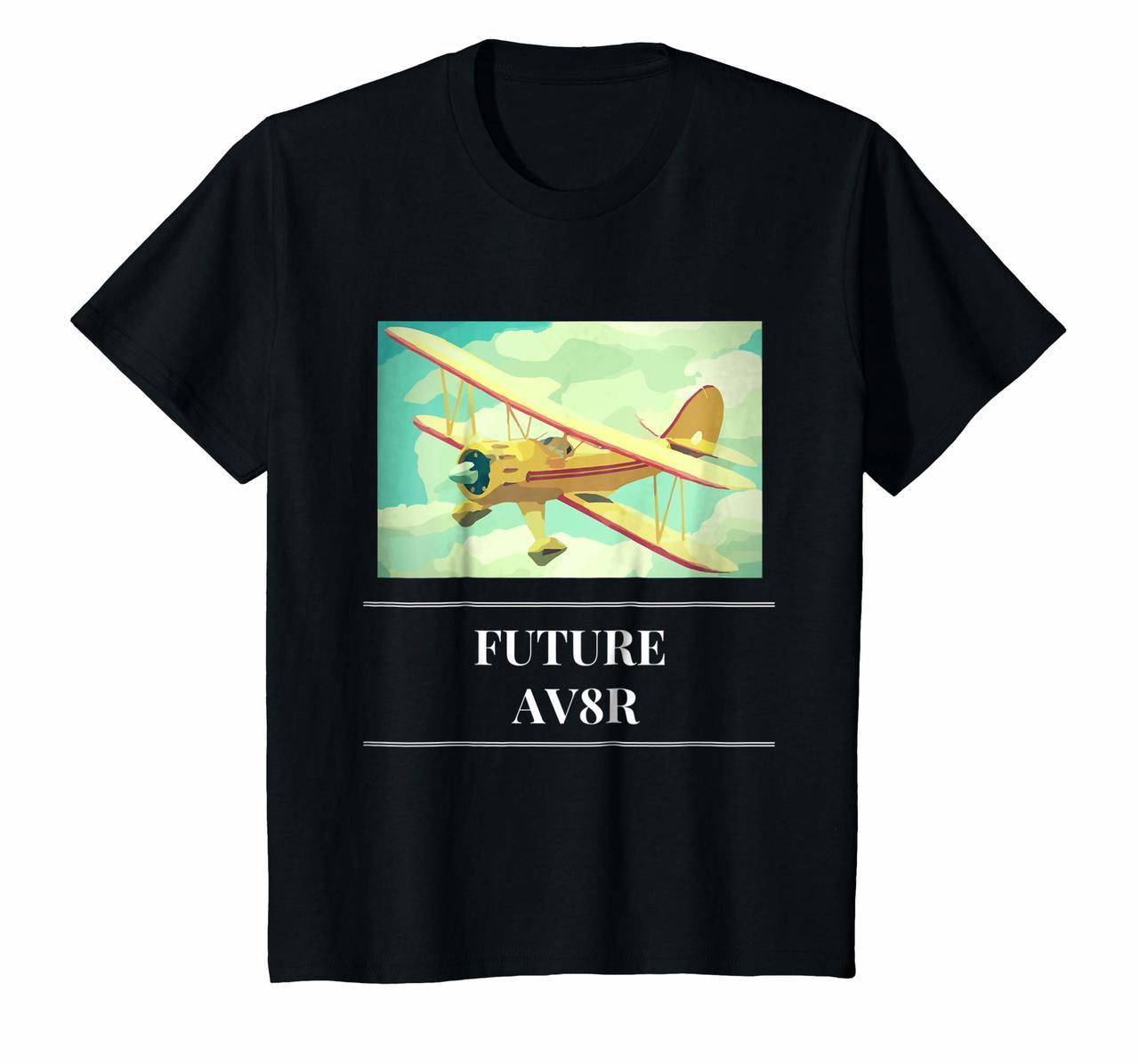 Kids Kids Future AV8R Aviator Pilot Airplane Unisex T Shirt Hoodies