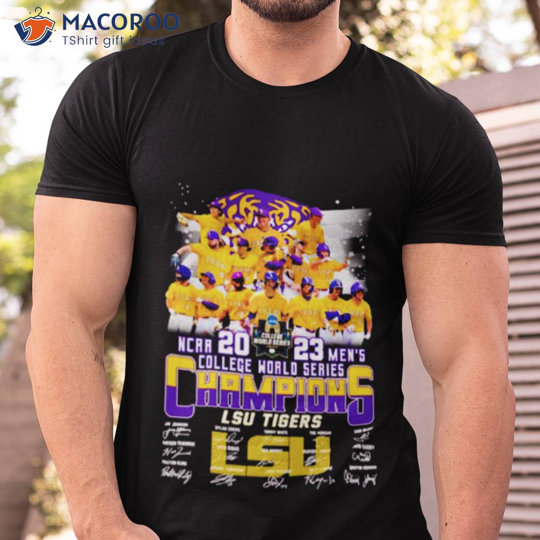 Lsu Tigers Ncaa 2023 Men’s College World Series Champions Shirt