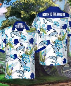 "north To The Future" Alaska Hawaiian Shirt