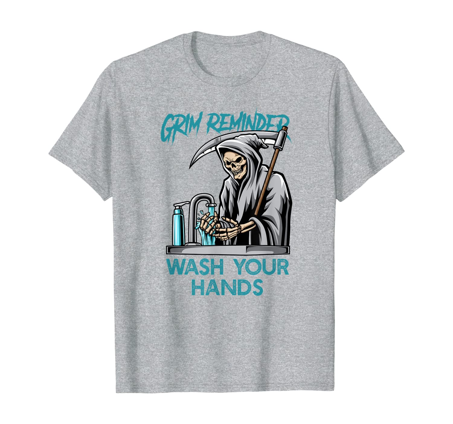 Personal Hygiene Grim Reminder Wash Your Hands Germaphobe T-Shirt Hoodies