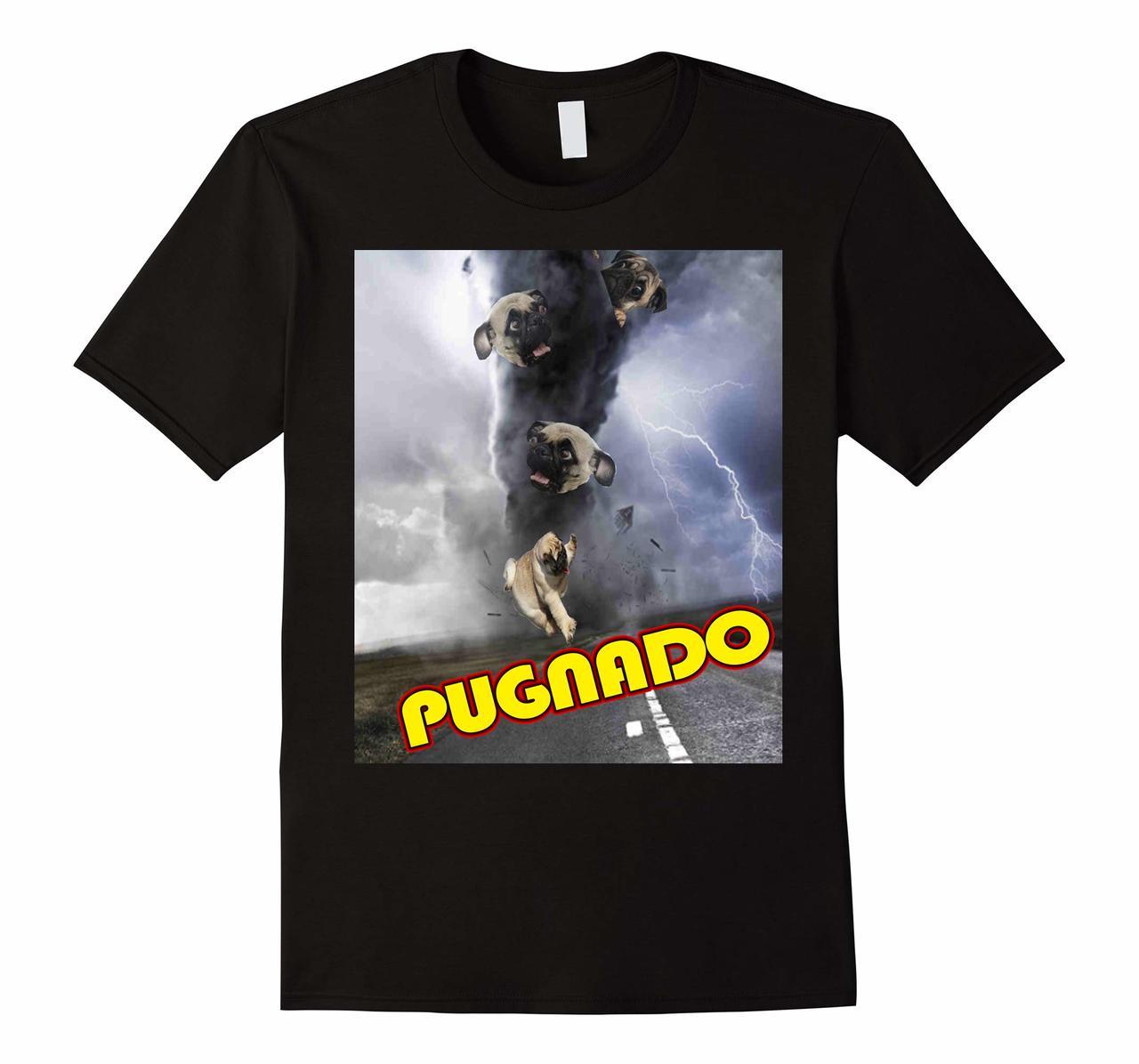 PUGNADO Pug Lovers Tee Shirt - Funny Pug Apparel Hoodies