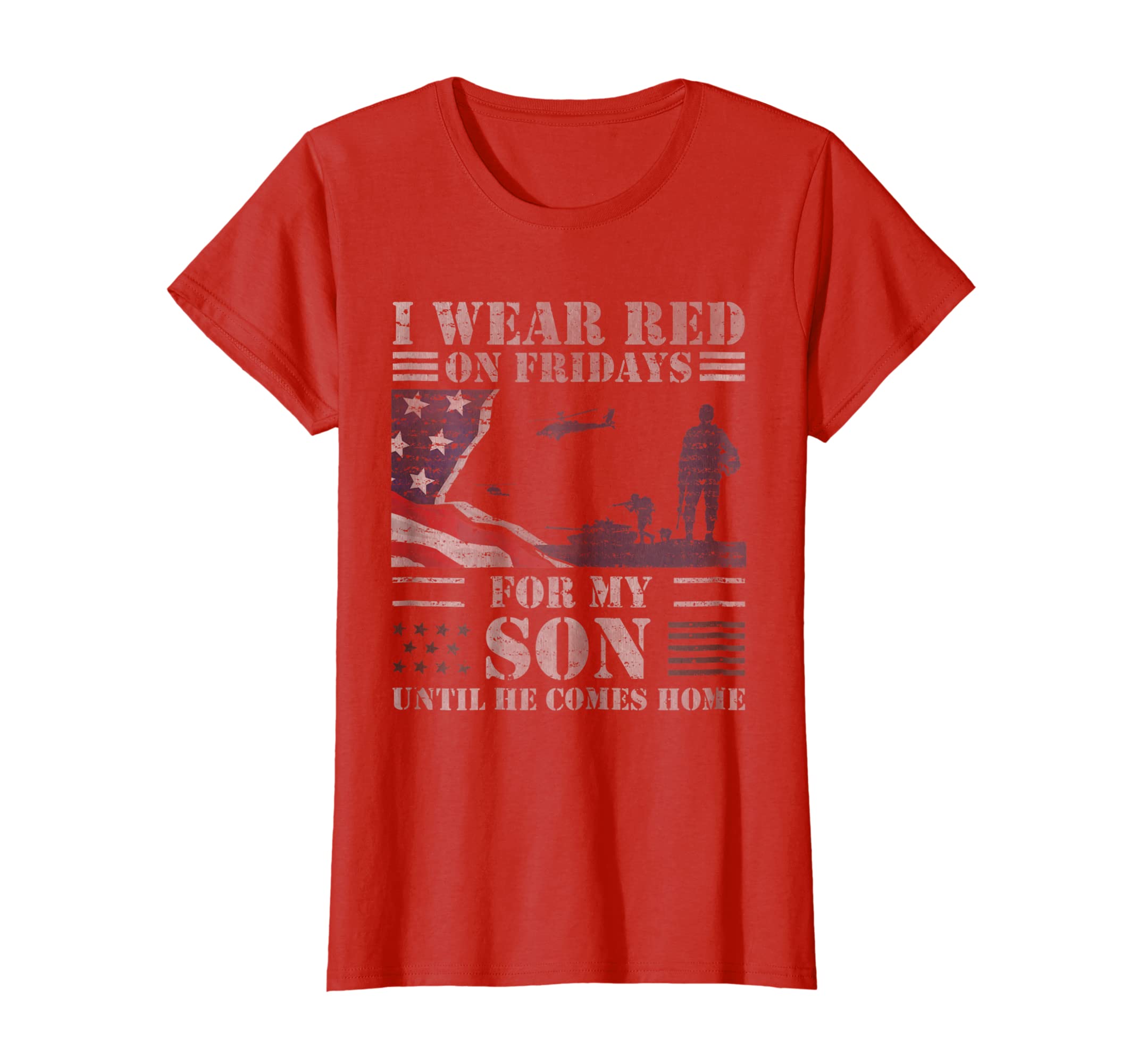 Red Friday Shirt For Son Remember Everyone Deployed T-Shirt Hoodies