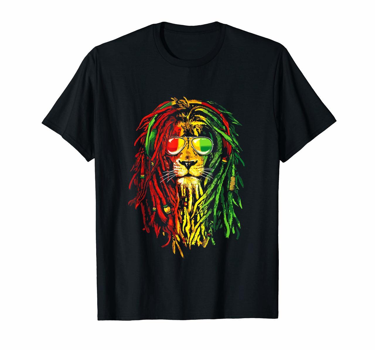 Reggae Music lovers tshirt Jamaican royal lion t-shirt Hoodies